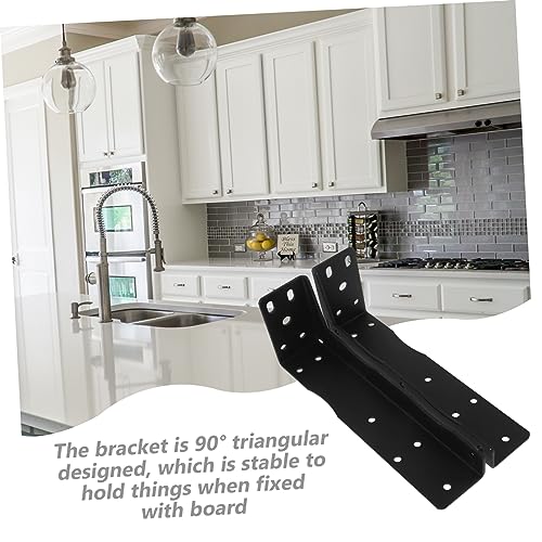 Supports étagère murale robuste VILLCASE équerre console pour meuble TV - 6