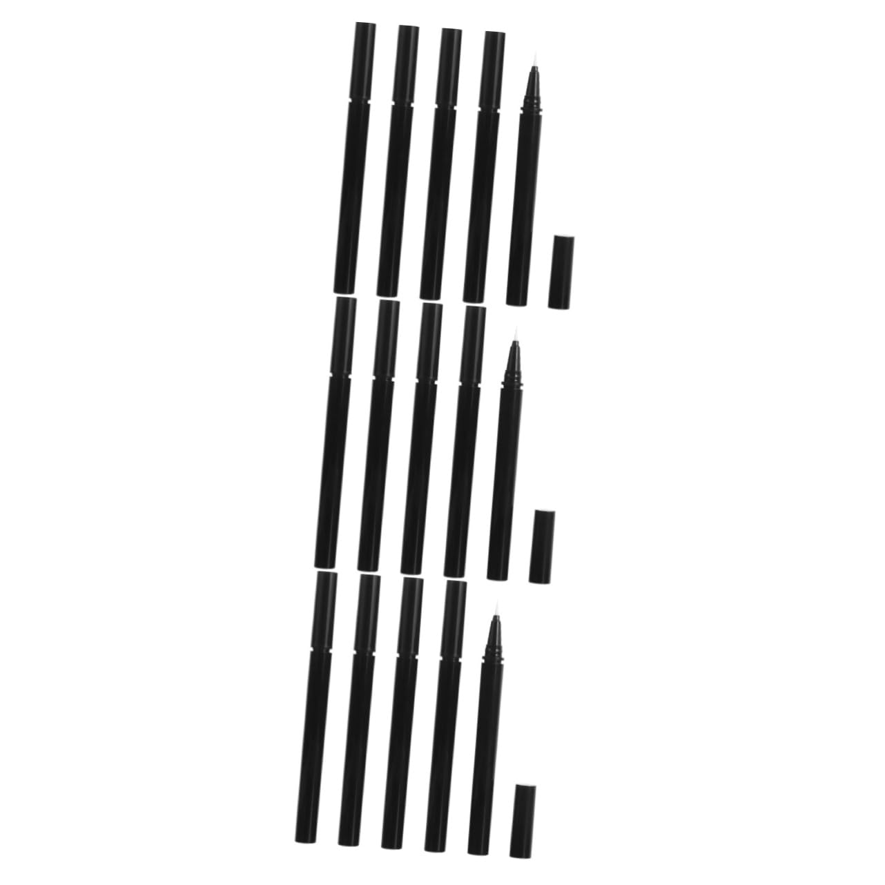 Didiseaon 9pezzi Eyeliner Ricaricabile Assortiti Tubetti Vuoti Per Eyeliner Per Facile Design Portatile e