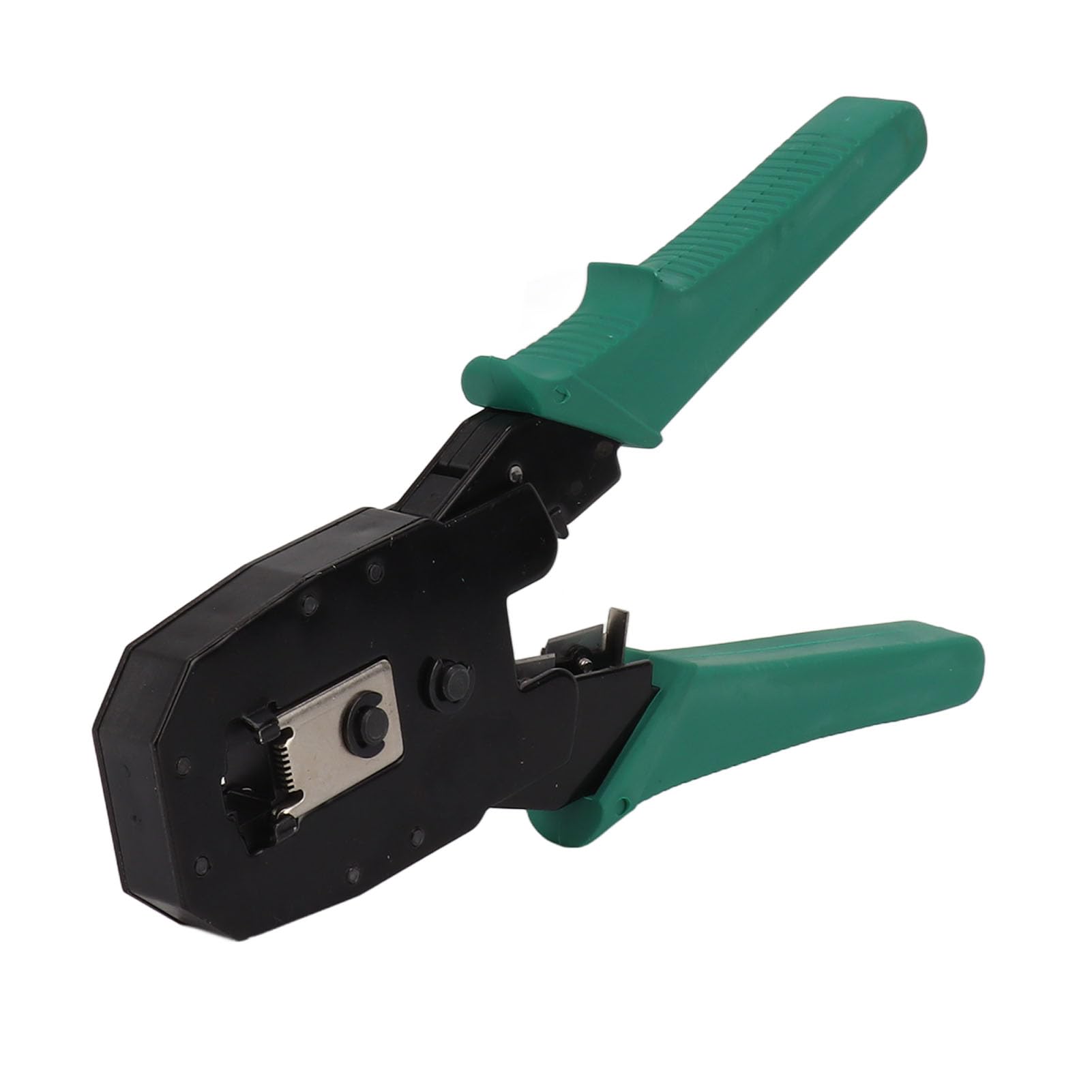 Kit d'outils de sertissage de câble réseau pour installation de prise Ethernet – Ensemble de sertisseuse et de testeur RJ Pass pour la maintenance et le débogage du câblage de la