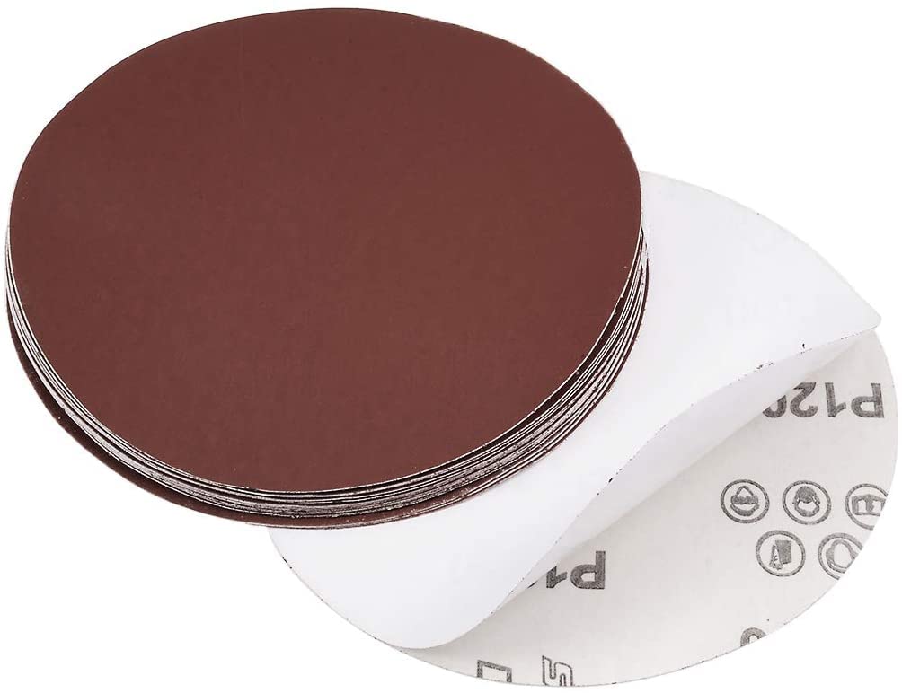 XYWHPGV 6 Inch PSA Sanding Discs 1200 Grit Self-Adhesive Aluminium Oxide Sandpaper for Random Orbital Sanders Wood Metal Car Dry Polishing Pack of 20 (Dfbf7 916a7 FC844 5fc4a a6e4e fb2f9