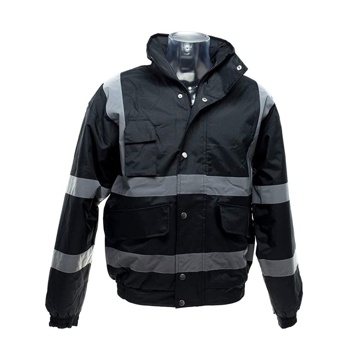 YOKO - Veste bomber haute visibilité - Homme (Lot de 2) (5XL) (Orange haute visibilité)