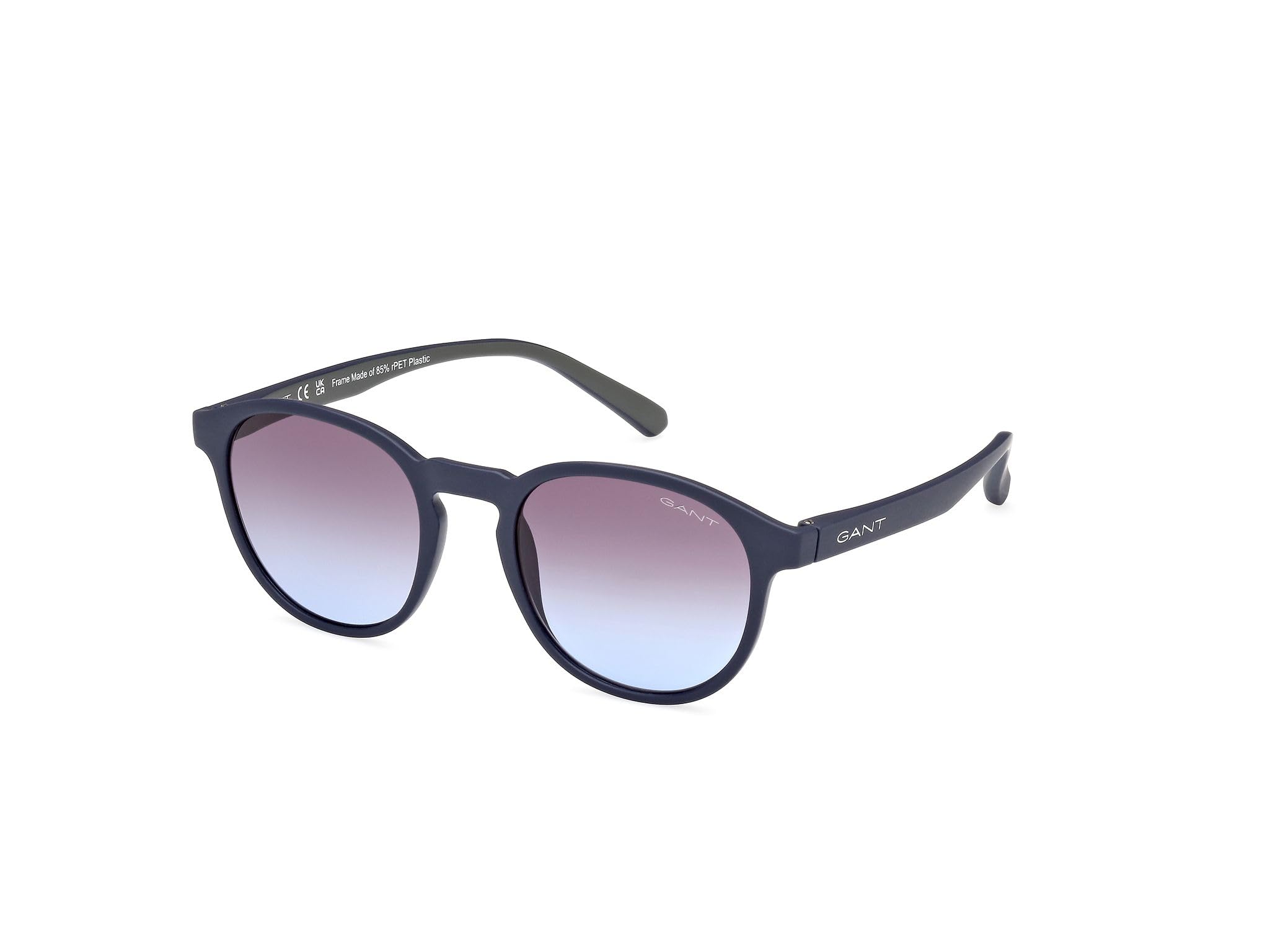 GANT GA7234 Gafas de Sol, Hombres, Matte Blue (Azul), Talla única