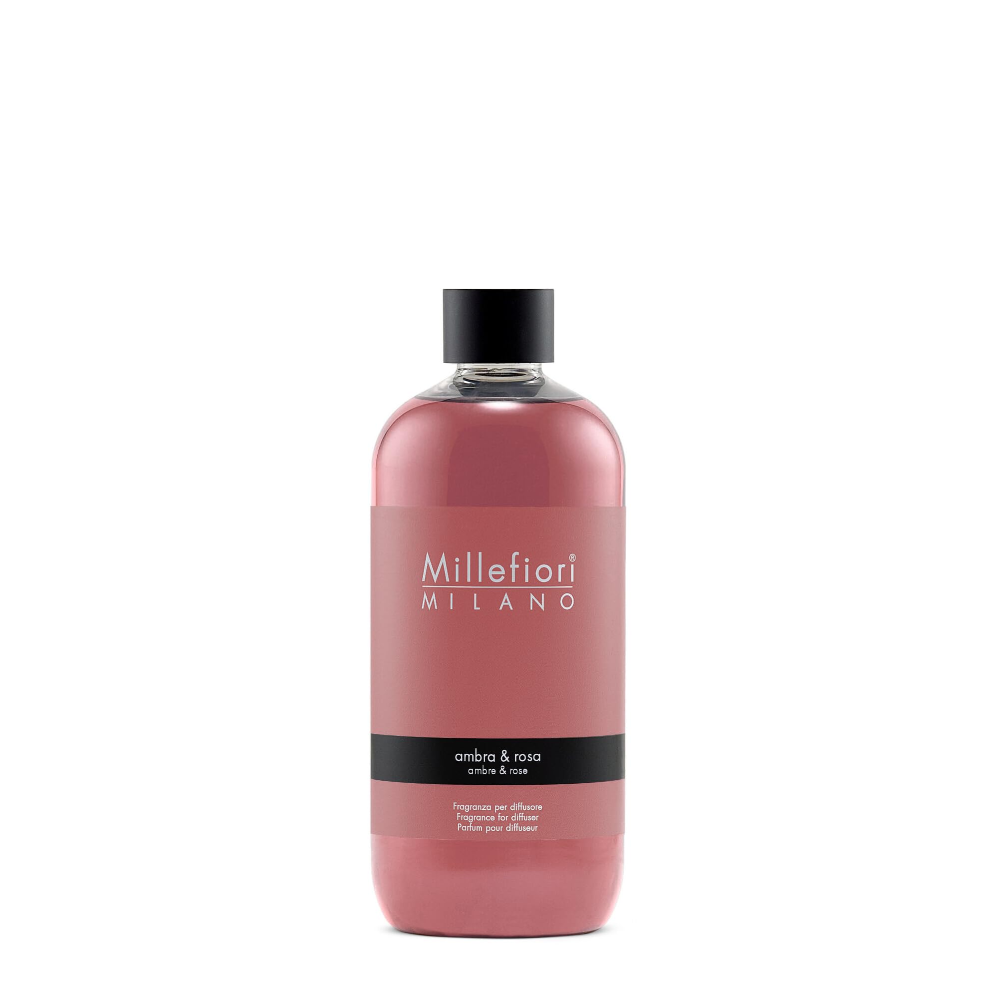 MILLEFIORI MILANO FRAGRANZA PER DIFFUSORE 500ml AMBRA & ROSA