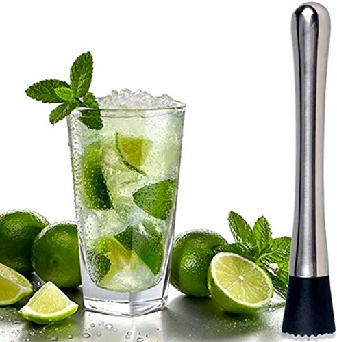 Kit 7 Bar Coqueteleira Socador Barman Inox Tampa Caipirinha