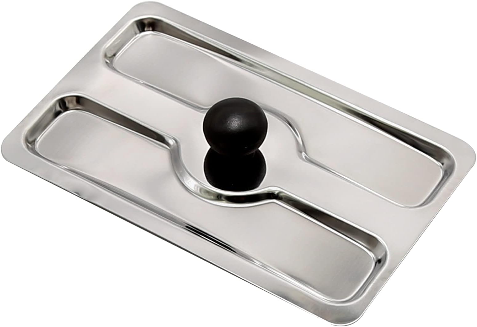 UOIENRT Toaster Dust Cover, Stainless Toaster Appliance Top Cover, Steel Electric Bread Maker Upper Cover for Bread Machine