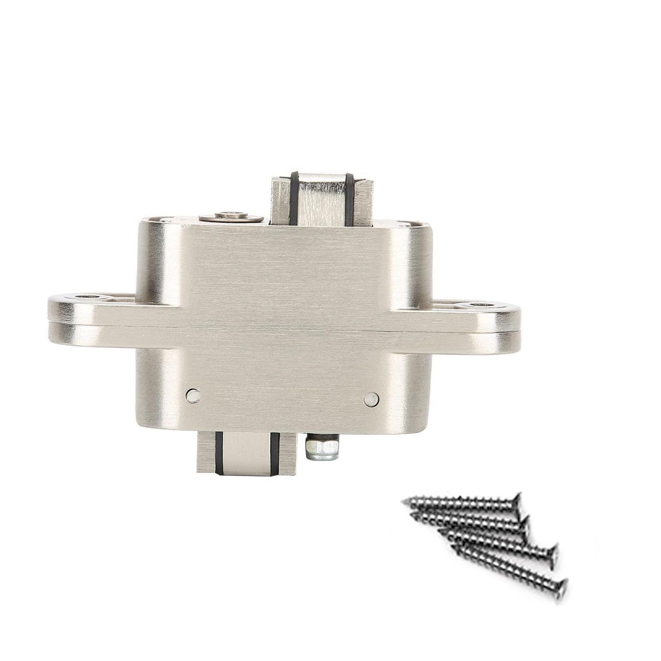 Nikou Charnière Invisible, Accessoire de Charnière Dissimulé Croisé Réglable en Alliage de Zinc Résistance à l'usure du Matériel de Meubles à Faible Bruit pour Porte Pliante