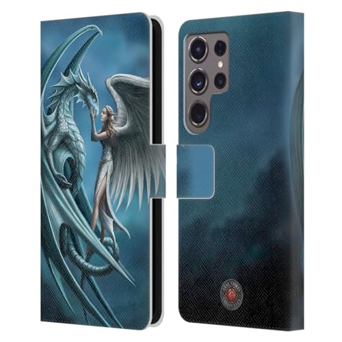 Funda de cuero tipo libro Samsung Galaxy S24 Ultra 5G carcasa Anne Stokes