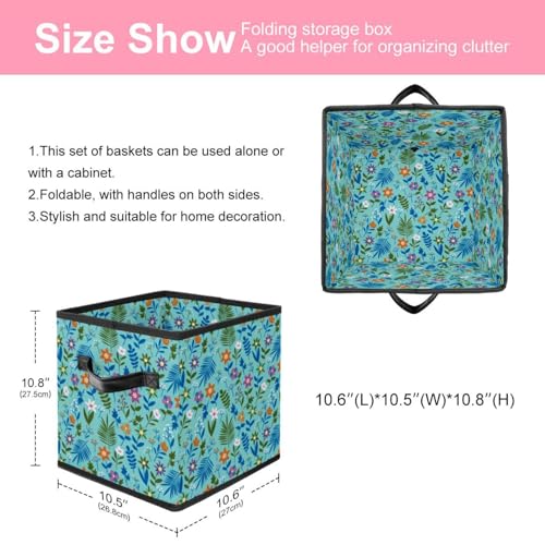 Boîte de rangement pliable en tissu cube solide pour optimiser les placards