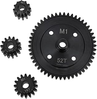 HD Steel 12+14+16+52T Gear Set M1 Pitch for Arrma 1/8 Scale