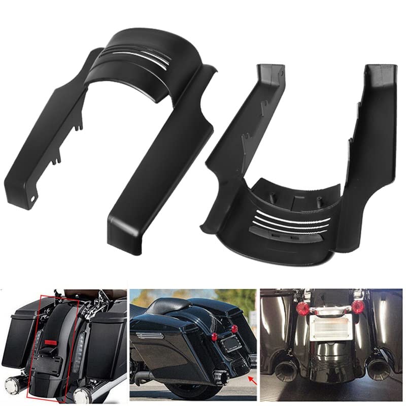 Garde-boue arrière de moto allongé pour grands voyages en Touring et Vélo Glisse 2014-2019 - 2