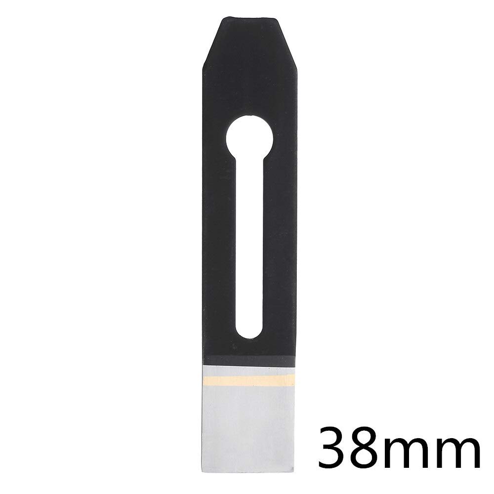 38/44/51mm Acciaio ad Alta velocità per la Lavorazione del Legno Plane Edge Blader Cutter Lama per pialla a Mano (Specifica Lama: 51mm)