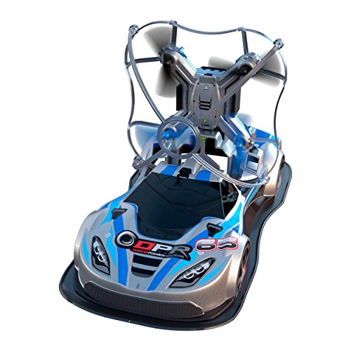 Air Hogs - 2-In-1 Drone Power Racers For Driving And Flying - Sports Car - Blue #TOP4