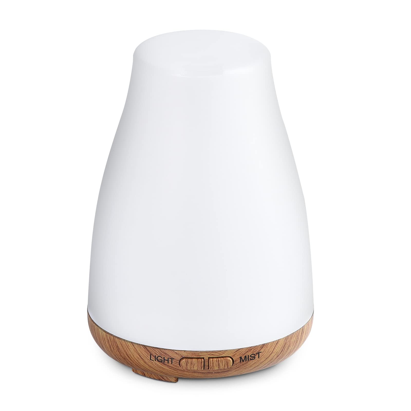 300ML Essential Oil Diffuser, Remote Control Aromatherapy Diffuser with 7 LED Light Colors, Adjustable Mist Mode and Waterless Auto-Off Oil Diffusers Humidifier, Diffusers for Home Bedroom Yoga Sleep
