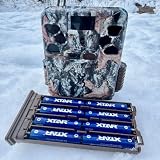 XTAR 16-Pack 1.5V AA Rechargeable Batteries for Professional Trail Camera Setup, 4300mWh High...