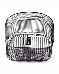 Pplkhs Weidengeflecht Fahrradkorb Schwarz Robust