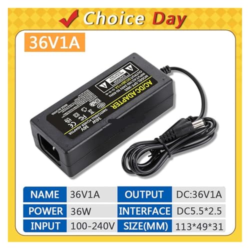 Adaptador de corriente 36V 1A con conector US miniatura 2