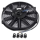 5. Estos son realmente ventiladores delgados. Miden solo 2.5 pulgadas en el punto más profundo, lo que los hace perfectos para áreas estrechas.