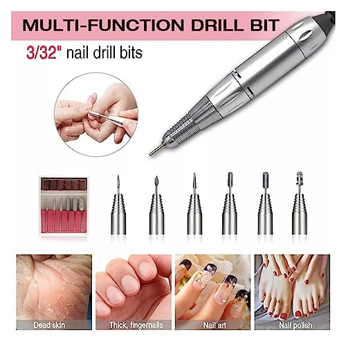 Nail-Grinding-Machine-30000RPM-Portable-Cordless-Electric-Nails-Drill-Machine-Acrylic-Gel-Remover-Nail-File-Drill-Bits-Kit-Nail-Art-Tool-for-DIY-Home-or-Salon-Mani-Pedis