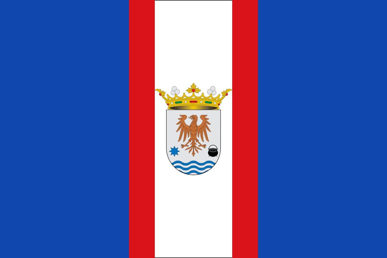 Drapeau Val de San Vicente Cantabria résistant aux intempéries et UV
