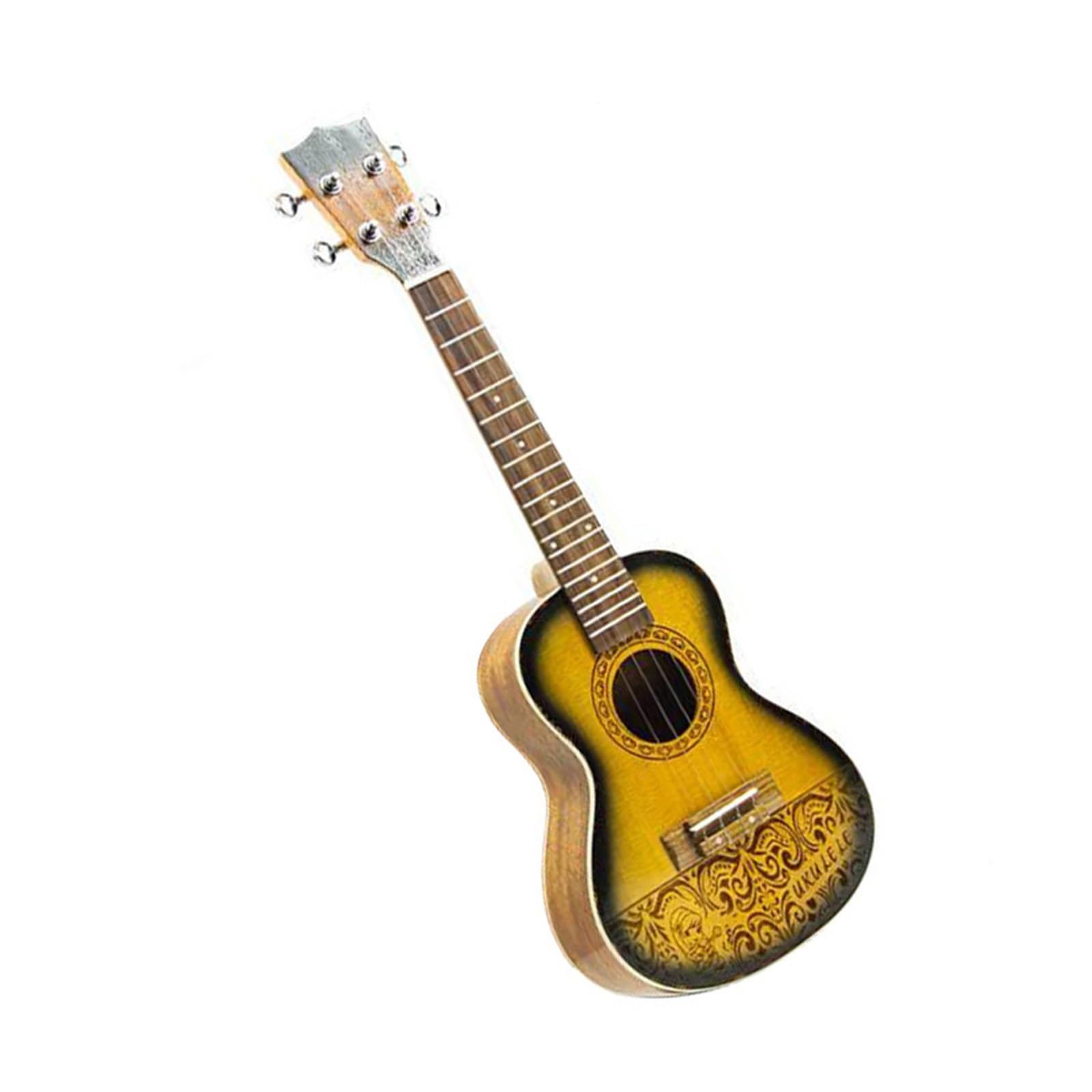 Acajou D'épicéa De Ukulélé Supérieur Solide De 23 Pouces Pour La Pratique Et La Représentation Instrument De Musique Ukulélé