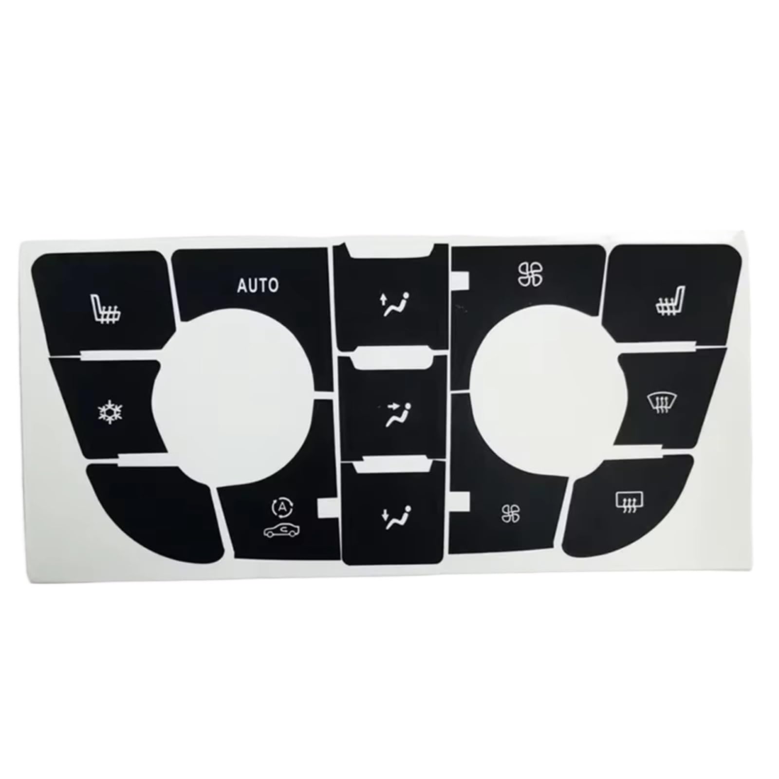 Interior Button Stickers Compatible with Opel for Astra J