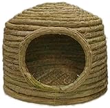 Der Multi-Stil Nistkasten ist sehr geeignet für alle Arten von Vögeln. Handgewebt mit Stroh, das Material ist sicher und nicht allergisch auf Vögel ..