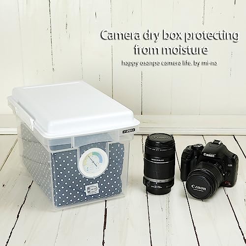 ミーナ インナーケース付きドライボックス 8L/ダークネイビードット の商品画像 1