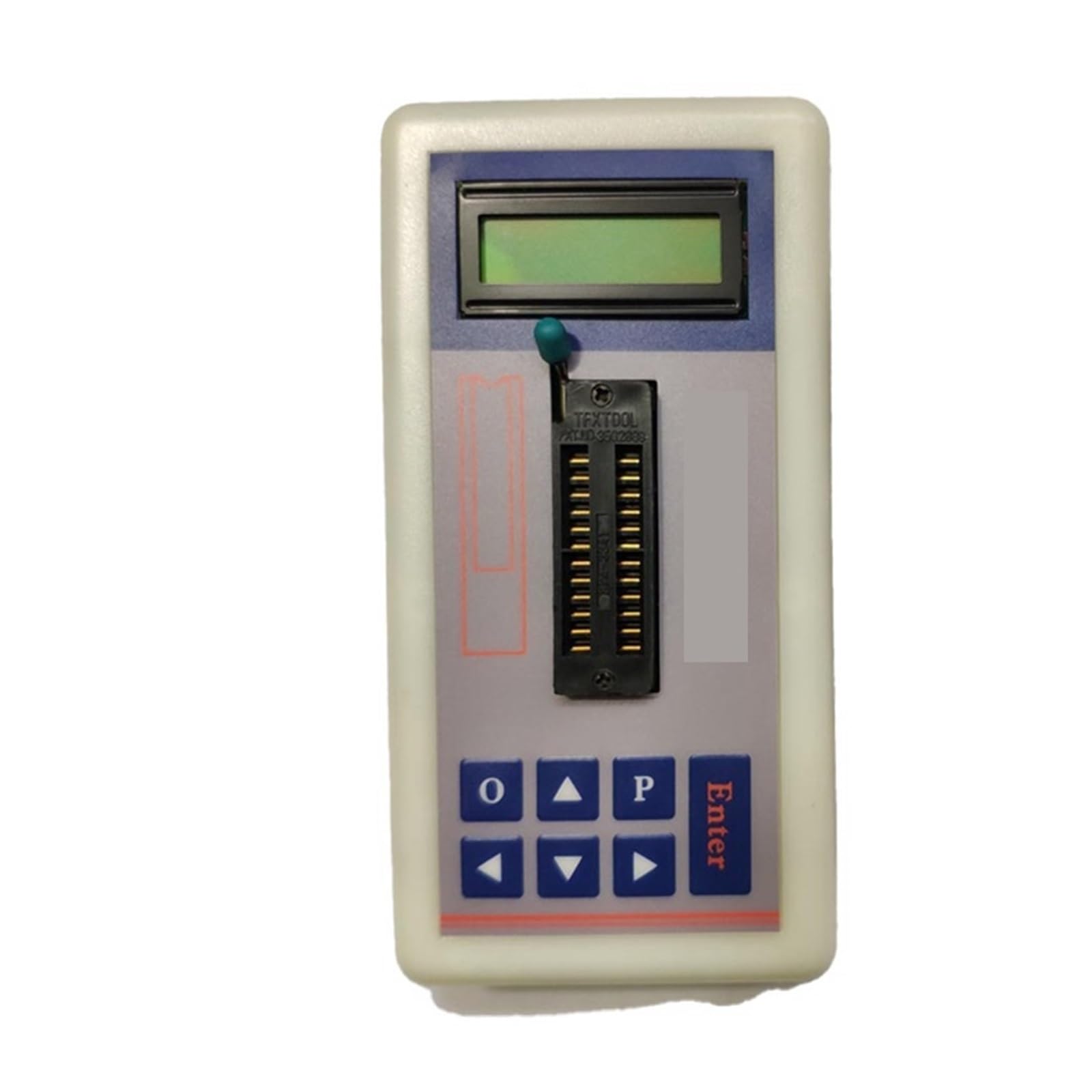 Zestaw AB47-1Tester tranzystorów online, cyfrowy tester układów scalonych LED, (A) Wyłącznik Zasilania