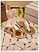 GORGLITTER Girl's Metallic Toe Ring Sandals Dressy Slip on Leather Flat Sandals Cute Fashion Wedding Shoes Gold 1 Big Kid