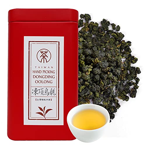 Xin Qing Oolong Tea Taiwan High Mountain Oolong Tea Loose Leaf Oolong Tea Dong Ding Oolong Tea Tung Ting Oolong Green Oolong Tea Taiwan Tea ä¹Œé¾™èŒ¶ å°æ¹¾é«˜å±±èŒ¶ 200g