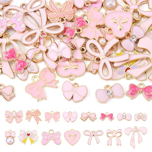 Breloques nœud papillon pour des bijoux de Saint-Valentin uniques à fabriquer soi-même