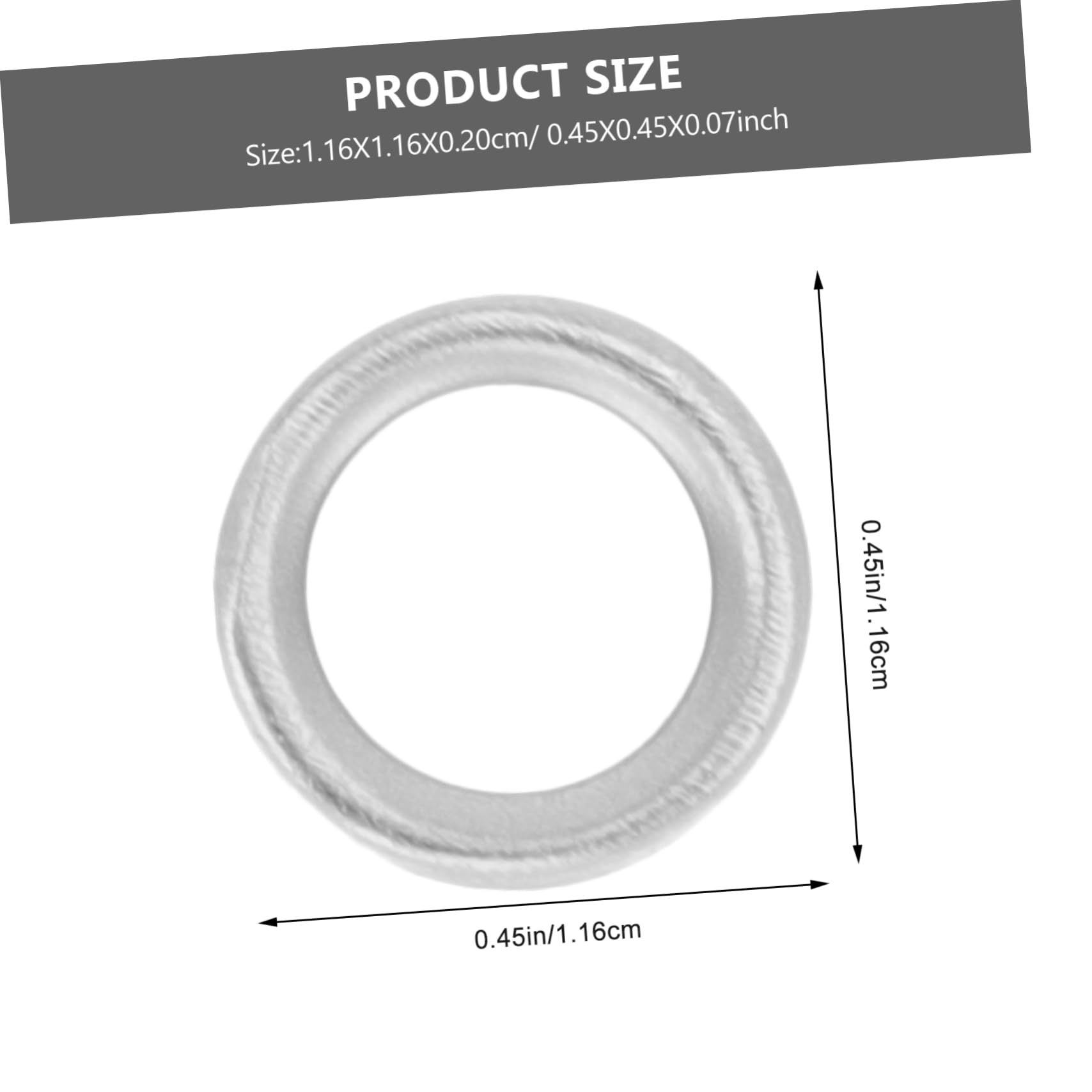 COSMEVIVI Flute Pad Cup Sleeves 2pcs Flute Parts Nickel Plated Brass Easy to Disassemble for Flute