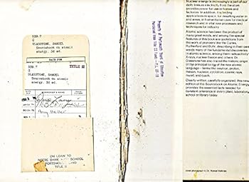 Hardcover Sourcebook on Atomic Energy (Third Edition) Book