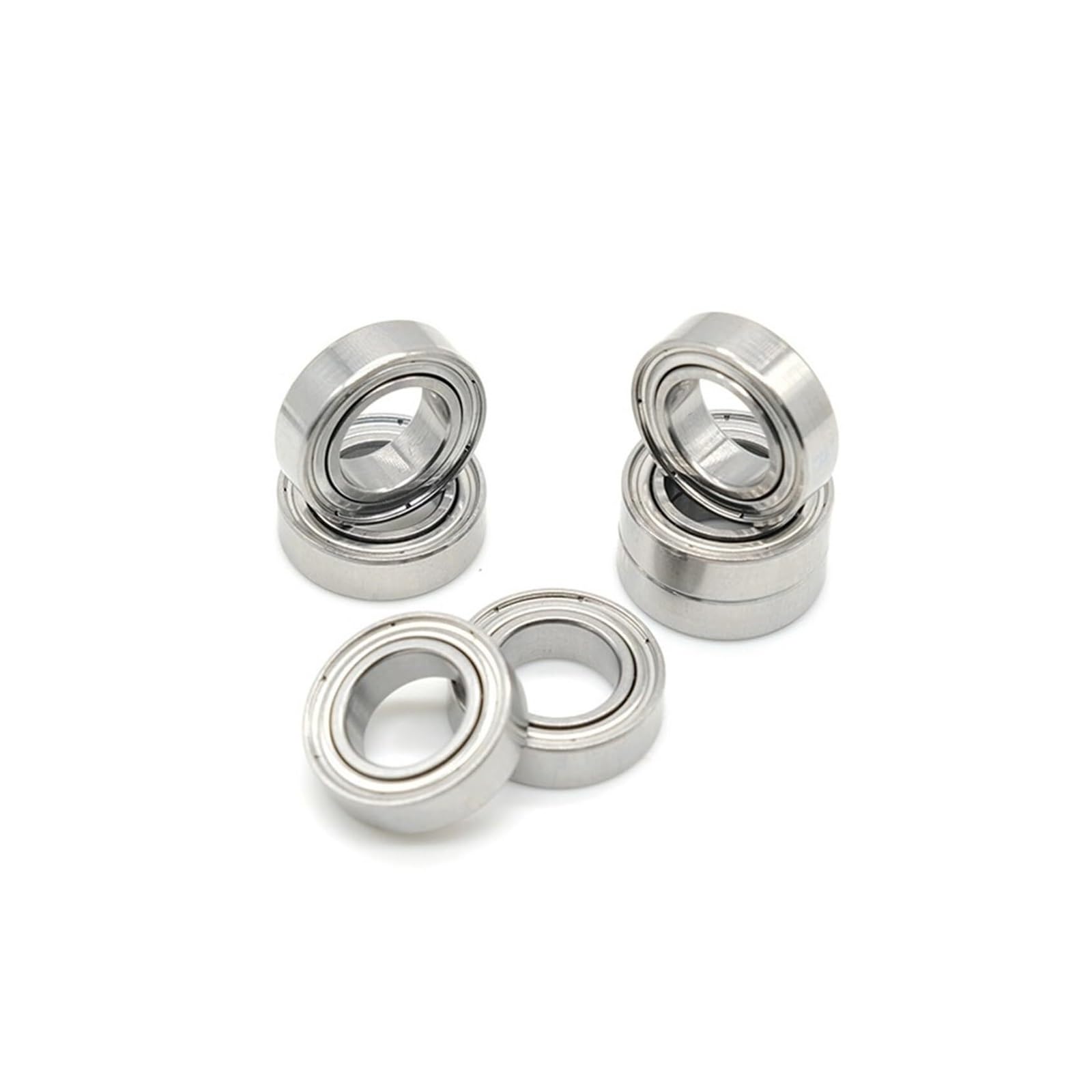 Industrial Shaft Bearings, 10 Pcs MR128ZZ Ball Bearing 8x12x3.5mm ABEC-7 Miniature L-1280ZZ W678ZZA