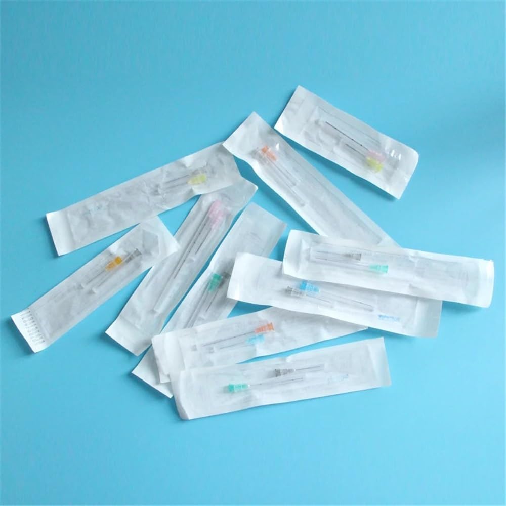 Verrerie et matériel de laboratoire 2 pièces/paquet * 10 paquets 18G 21G 22G 23G 25G 27G seringues à canule crantée à extrémités lisses aiguille
