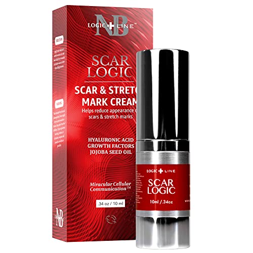 Nourishing Biologicals Scar Logic | Scar Cream | Crema para las manchas de la cara | Stretch Mark Cream | Acne Scar Treatment for Face | 10 ml