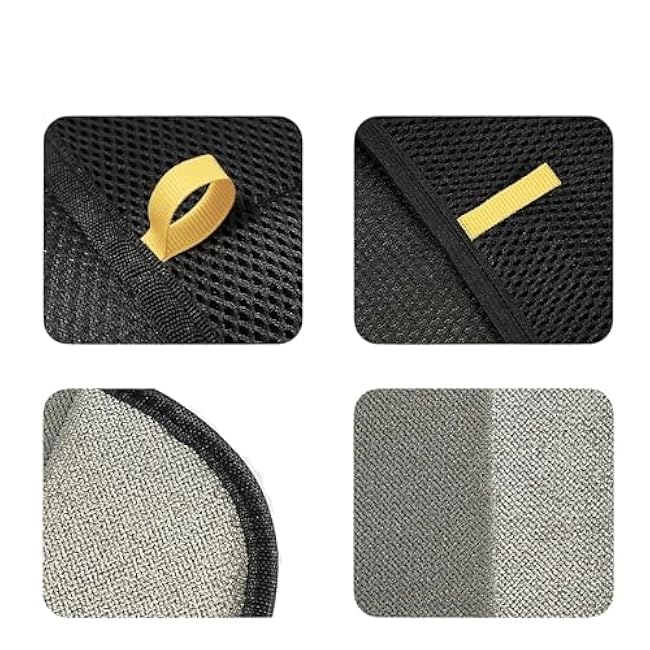 2 Pcs Pet Hair Removal Glove for Cats & Dogs, Upgraded The Magic Brush Pet Hair Remover, Washable & Reusable Pet Hair Glove, Electrostatic Pet Hair Remover Glove for Clothing, Couch, Carpet, Car Seat-PLaibRtu