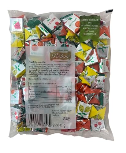 Fruchtkaramellen Böhme 250g - Frukas