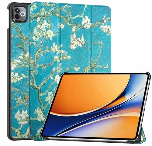 Image of ProElite Case Cover for Realme Pad 3 11.6 inch 2026 Case, Slim Trifold Flip case Cover for Realme Pad 3 11.6 inch 2026 Tablet [Auto Sleep Wake Feature], Flowers
