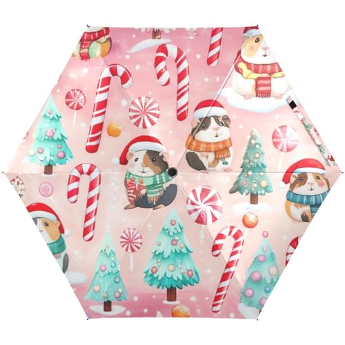 Parapluies pour soleil compact voyage GAIREG rose pour sac à main voiture