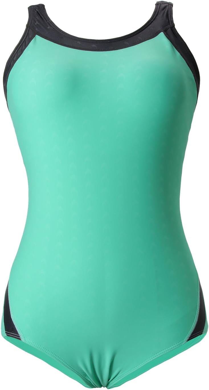 GLIGLITTR Girls' Swimwear Swimsuit Kids One Piece Swim Suits Athletic Bathing Suit for Swim Team Practice Competition 4-16Y