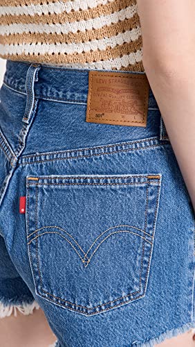 Levi's Women's Premium 501 Original Shorts, Athens Mid Short, 27 #TOP5