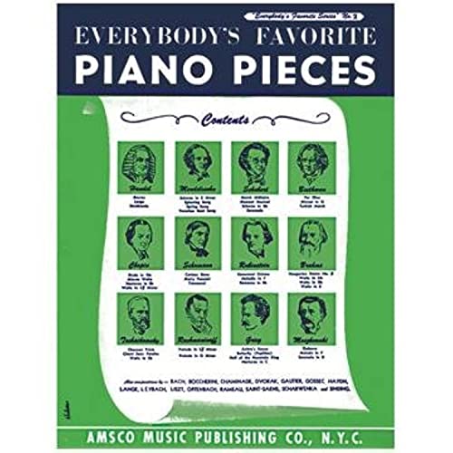 Everybody's Favorite Piano Pieces: Piano Solo #TOP1