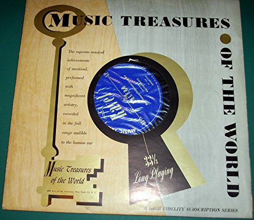 Music Treasures of the World- Tchaikovsky: The Nutcracker, Op.71A- Ravel: Bolero- Music Treasures Philharmonic Symphony, Kurt Graunke, Cond.- Walter Bauer, Cond.- MT-16, USA Pressing