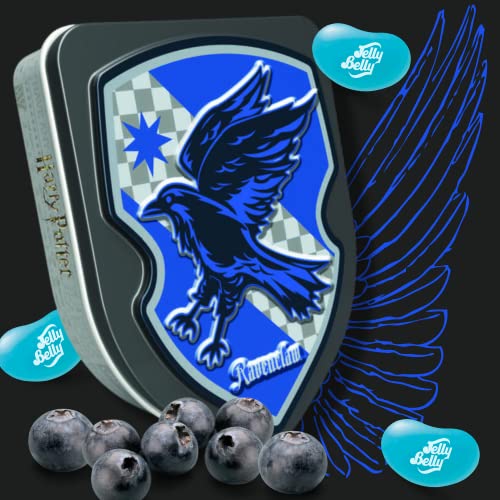 Gryffindor, Slytherin, Ravenclaw, And Hufflepuff Jelly Bean Tins, Harry Potter Candy Party Favors For Themed Birthday Parties, Pack Of 4, 1 Of Each #TOP2