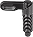 Kipp 03099-0608AM Steel Cam Action Indexing Plunger, Style C, Inch, Black Oxide Finish, 8 mm Locking Pin Diameter, 1/2-20" Thread