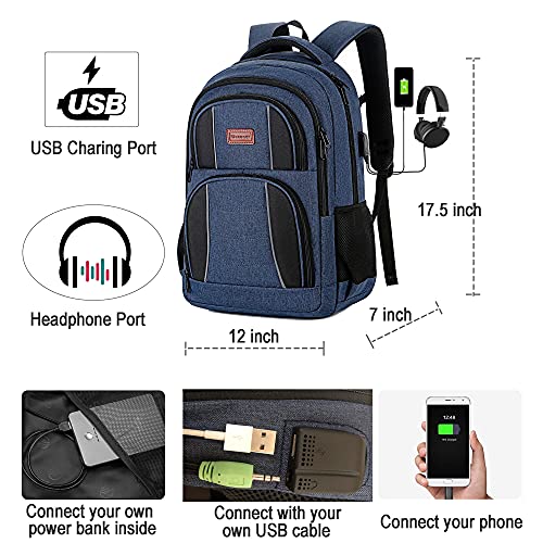 Travel Laptop Backpack for Men Women Waterproof Work Business Laptop Backpack2
