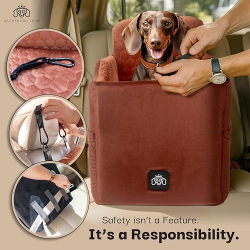 Dachshund Car Seat Booster Bed