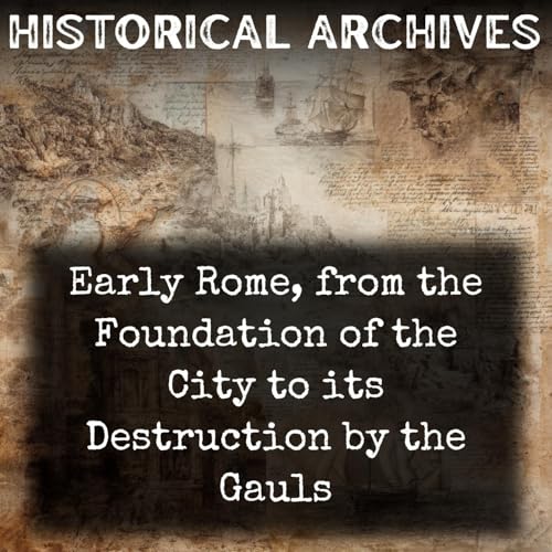 『Early Rome, from the Foundation of the City to its Destruction by the Gauls』のカバーアート
