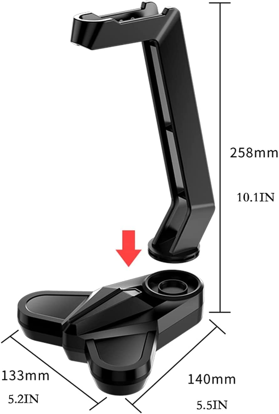 Gaming Accessori Supporto Per Cuffie Supporto Per Cuffie Da Gioco Per PC Supporto Per Cuffie Creativo Gestione/Vassoio Supporto Per Cuffie Gamer Organizzatore Da Scrivania Stand Over-Ear da Gioco